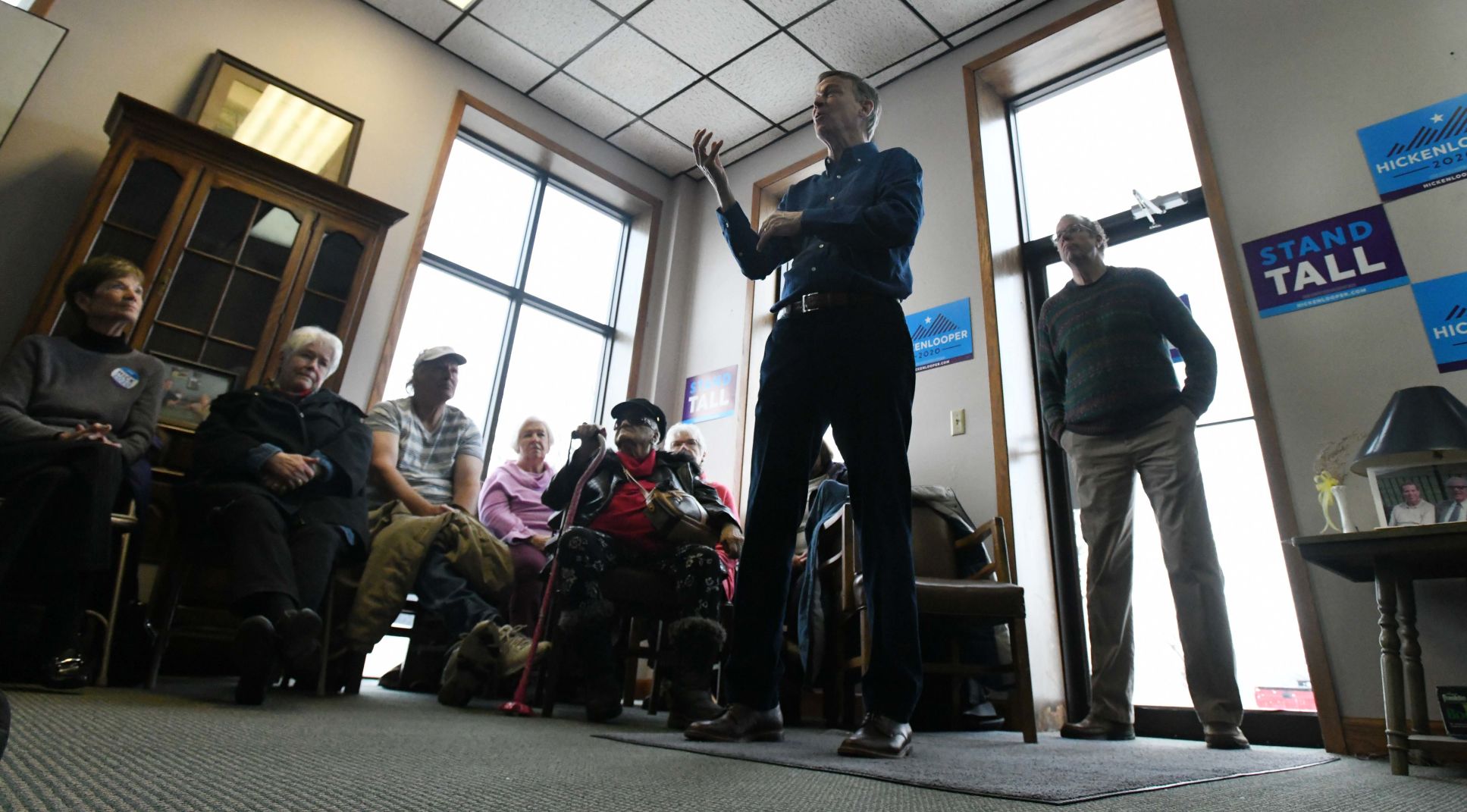 Hickenlooper Stumps in Iowa